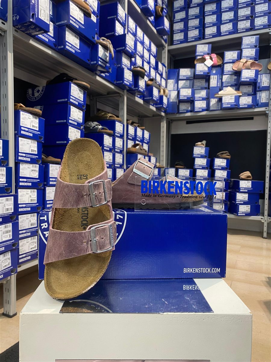 Birkenstock Arizona pelle oleata rosa — Cenci Calzature, Perugia