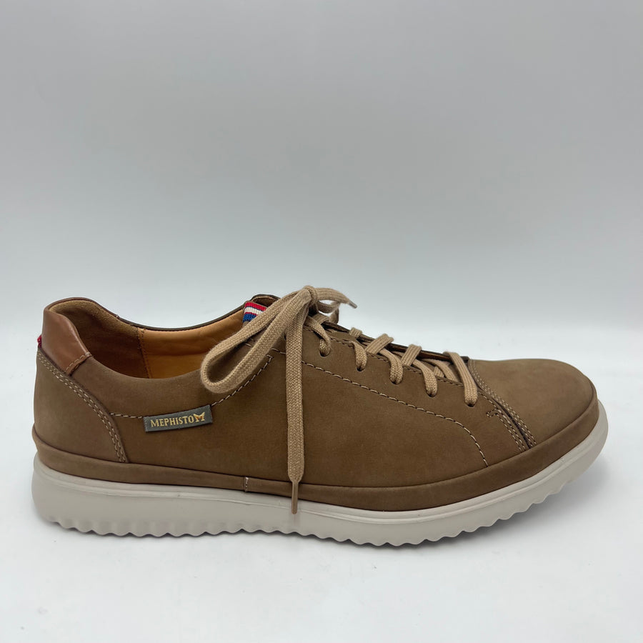 Sneaker Mephisto - Scarpa Low Top Vera Pelle Marrone