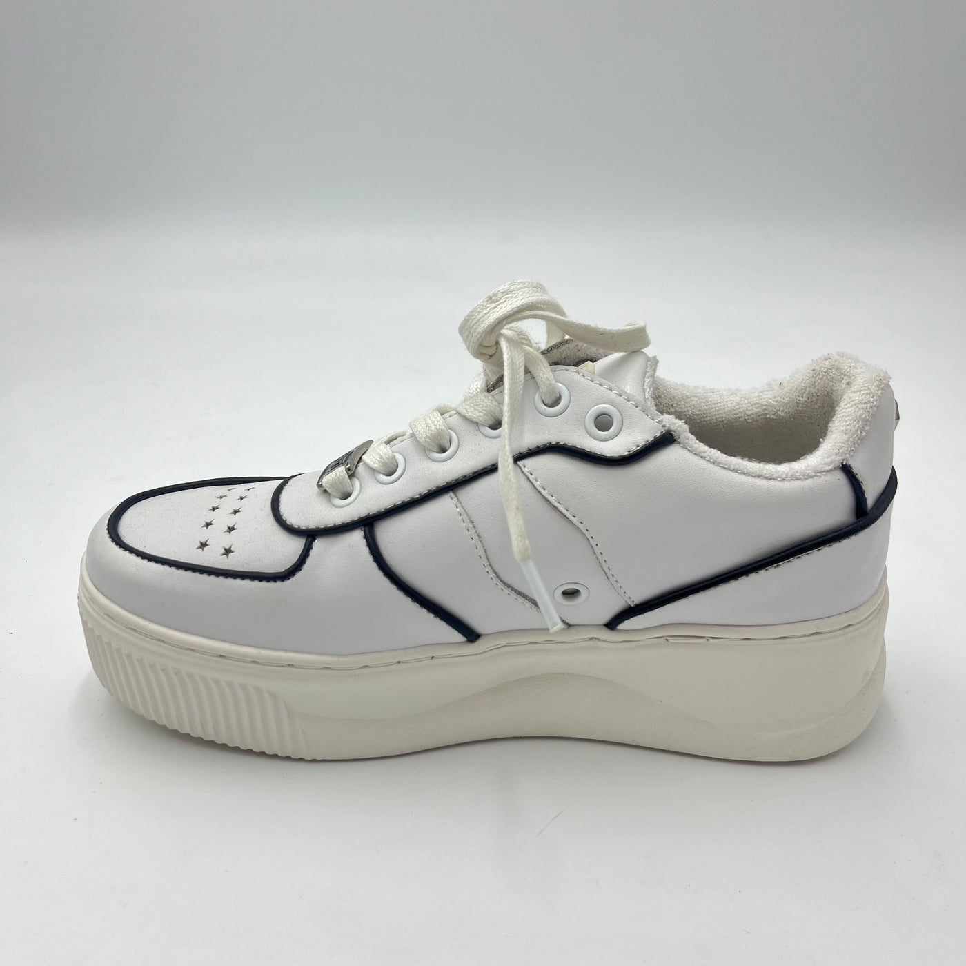 Sneaker Cult - Sneaker Platform Cult White & Black