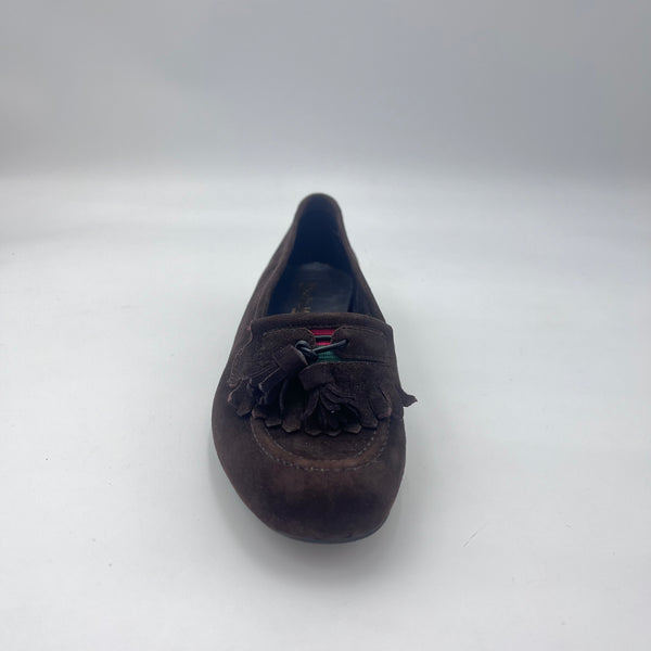 Mocassino Jackal - Scamosciato Marrone con Nappe