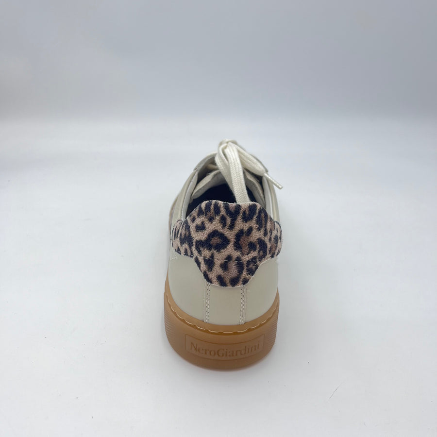 Nero Giardini Sneaker - Sneaker Bicolore con Dettagli Animalier