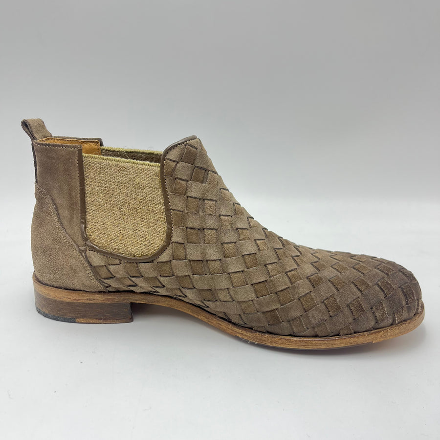 Chelsea Boot Exton - Scaponcino Vera Pelle Sabbia