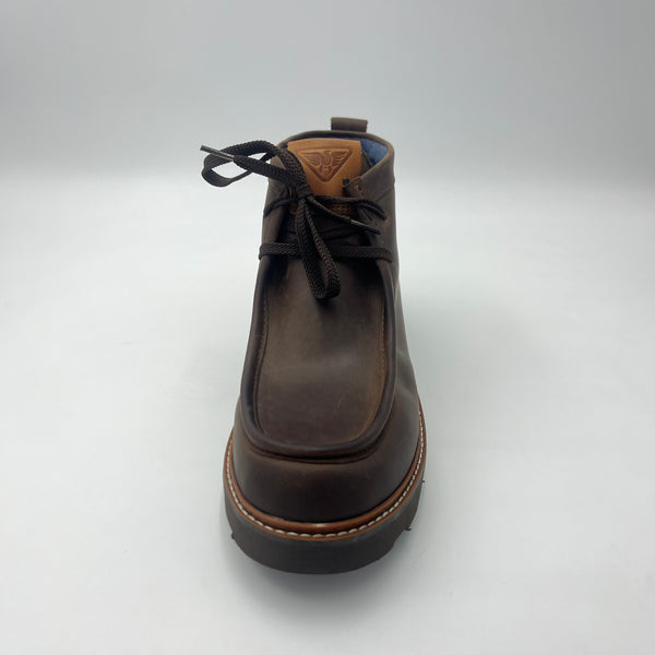 Polacchino Docksteps - Wallabee in Pelle Marrone