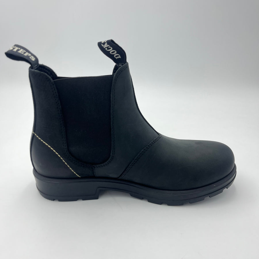 Stivaletto Docksteps - Chelsea in Pelle Nera — vista 3