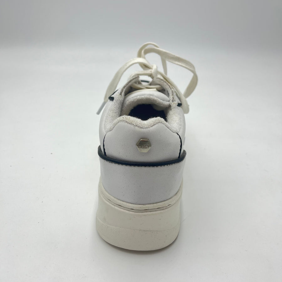 Sneaker Cult - Sneaker Platform Cult White & Black