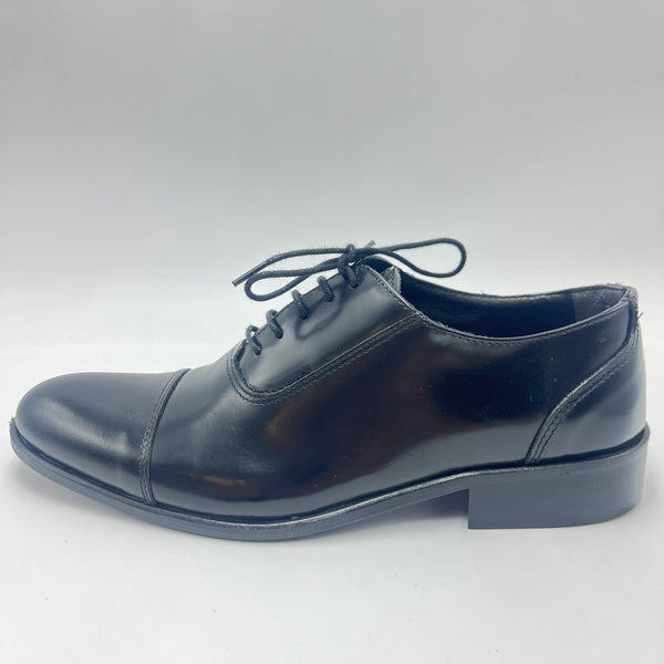 Oxford Antony Sanders - Scarpa Francesina Vera Pelle nera
