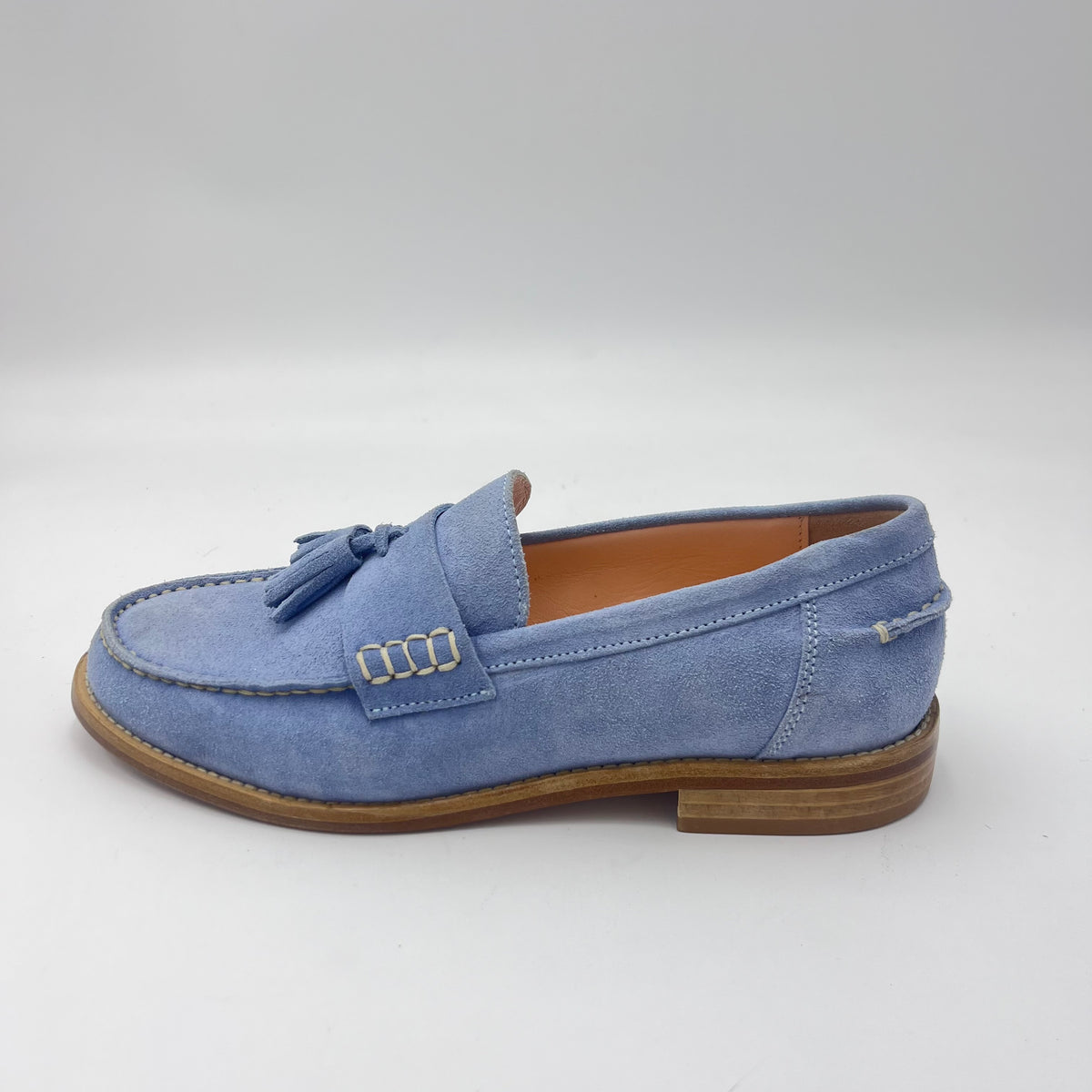 Xkermes mocassino - Mocassino Tassel in Camoscio