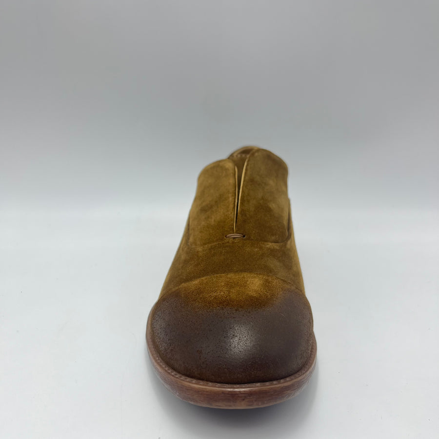 Derby senza lacci Antica Cuoieria - Scarpa Slip On Vera Pelle