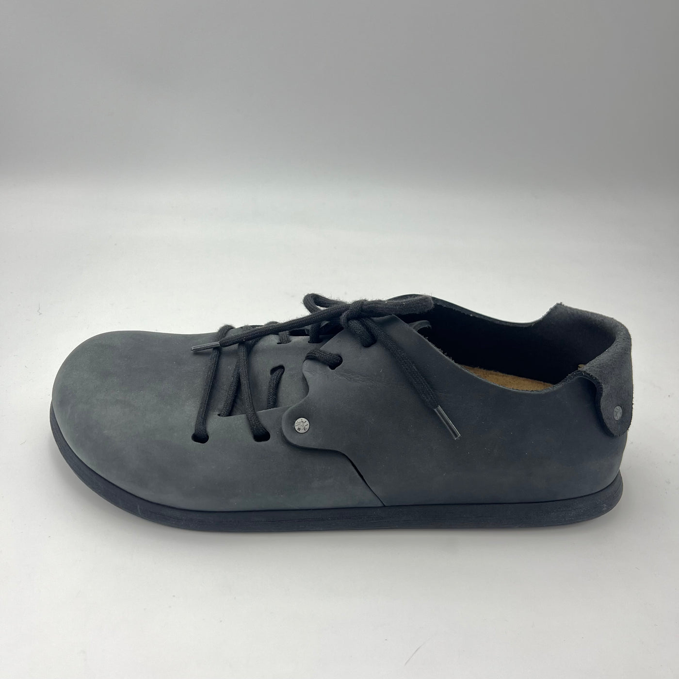 Birkenstock Montana - Scarpa Stringata in pelle nera