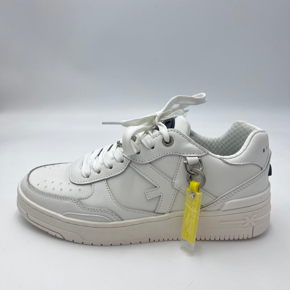 Richmond Sneaker - Sneaker Total White con Dettagli Metallici