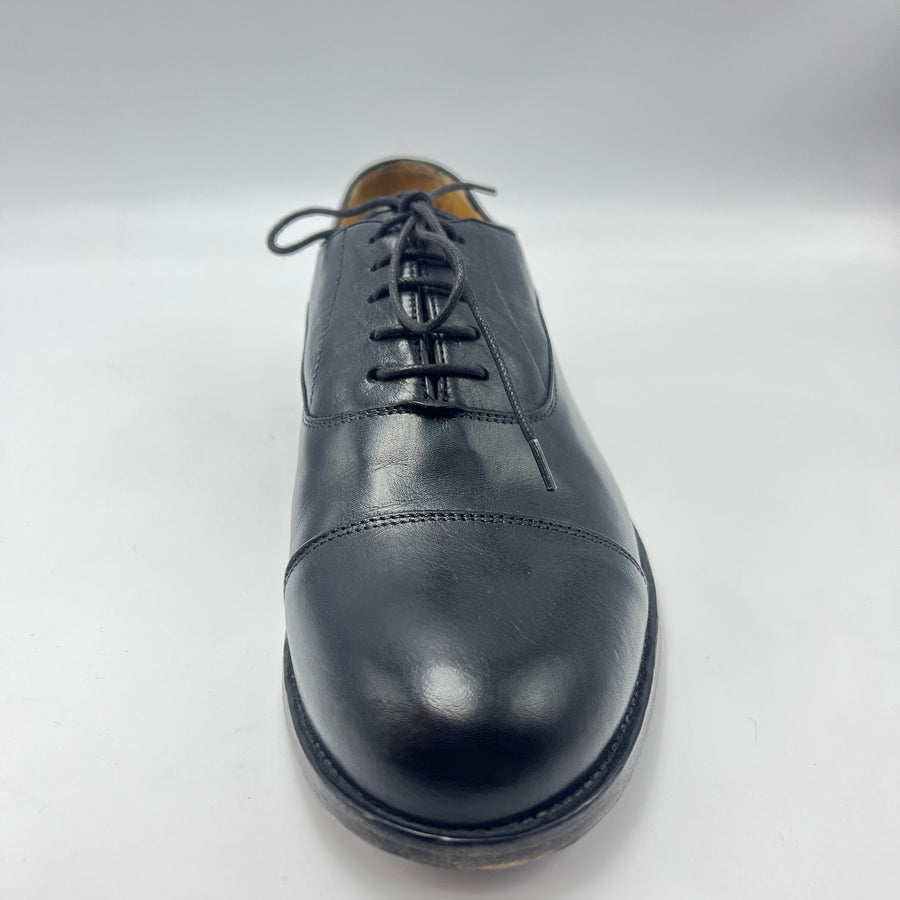 Oxford Exton - Scarpa Francesina Vera Pelle nera