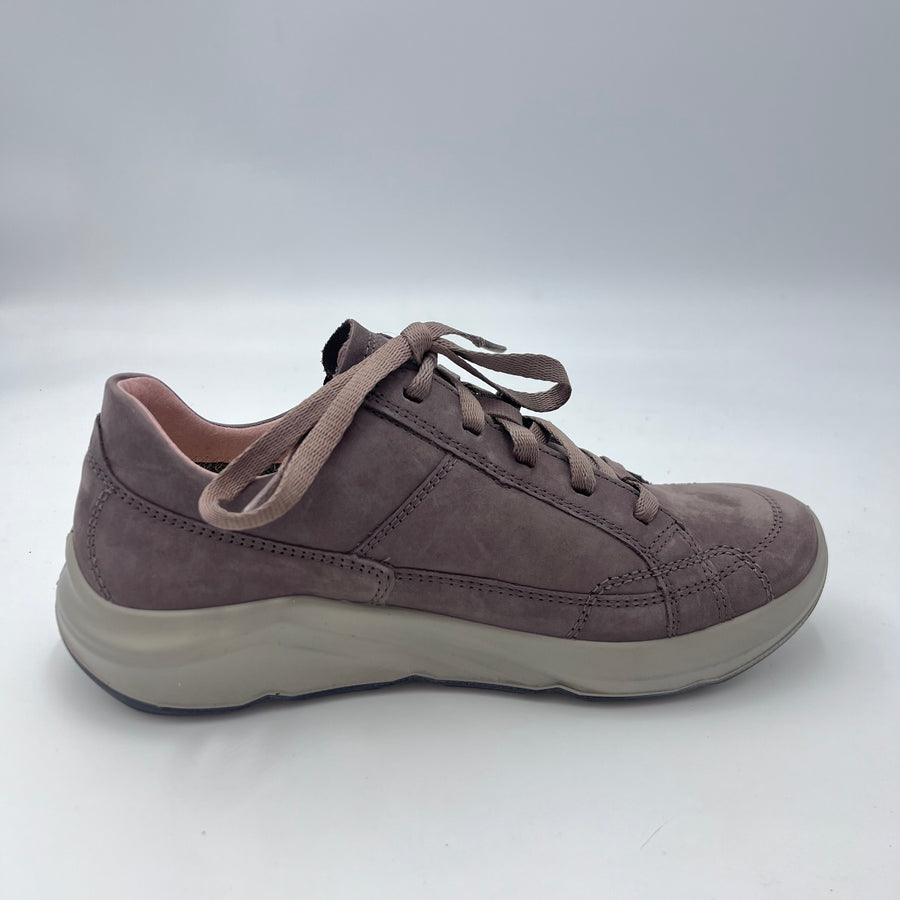 Sneaker Legero Bliss - Gore-Tex in Nabuk Tortora con Zip — vista 3