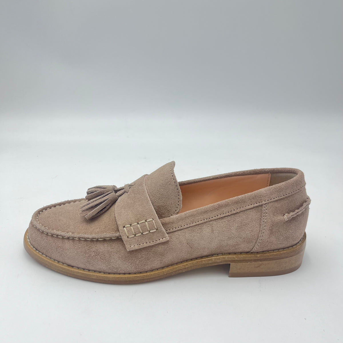 Xkermes mocassino - Mocassino Tassel in Camoscio