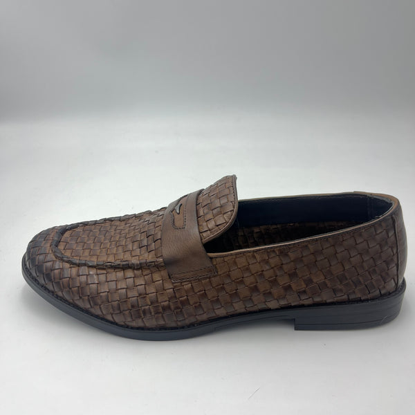 Mocassino Guardiani - Penny Loafer Intrecciato