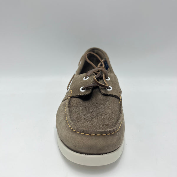 Boat Shoe Docksteps - Scarpa Suede Taupe/Grigio