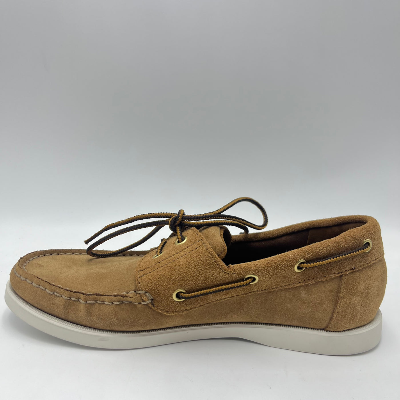 Boat Shoe Frau - Scarpa Suede Cognac