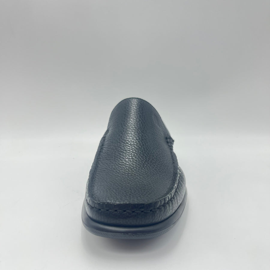 Mocassino Frau - Mocassino Slip-On in Pelle Bottalata Blu