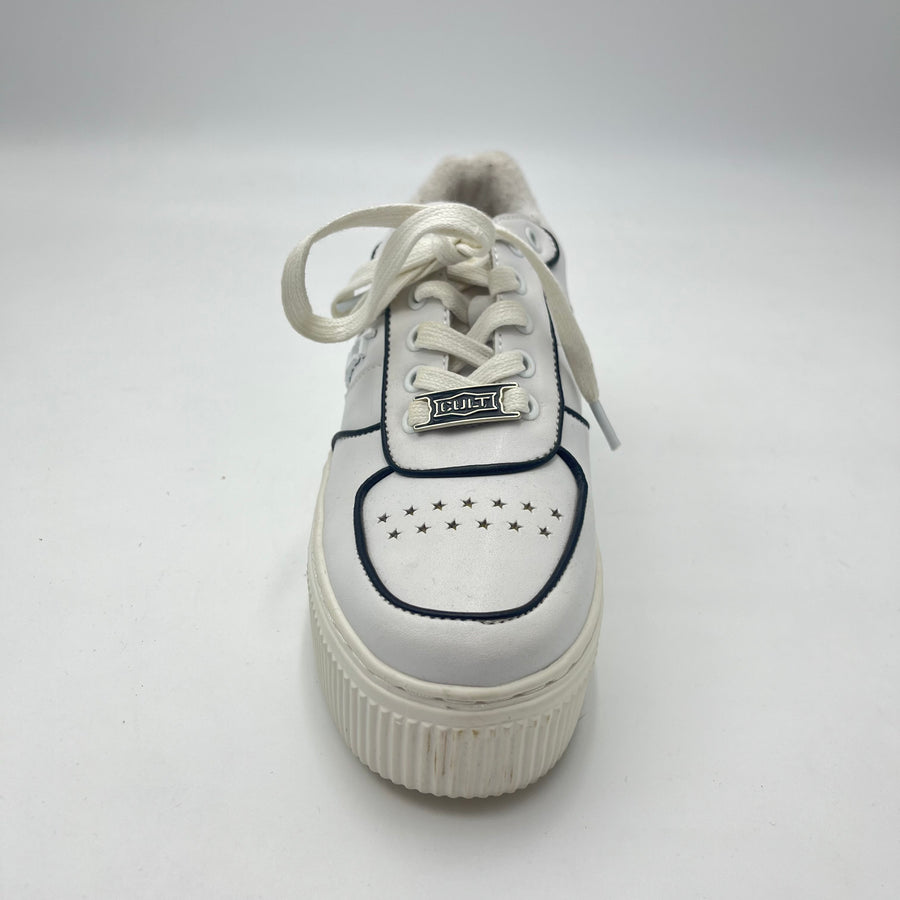 Sneaker Cult - Sneaker Platform Cult White & Black