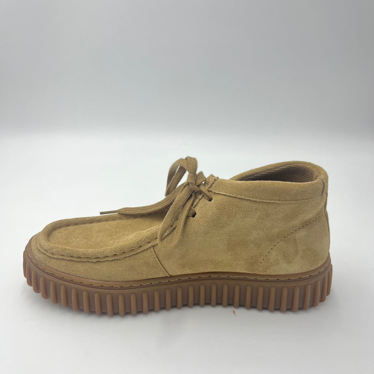 Polacchino Clarks Torhill Hi Camoscio Beige