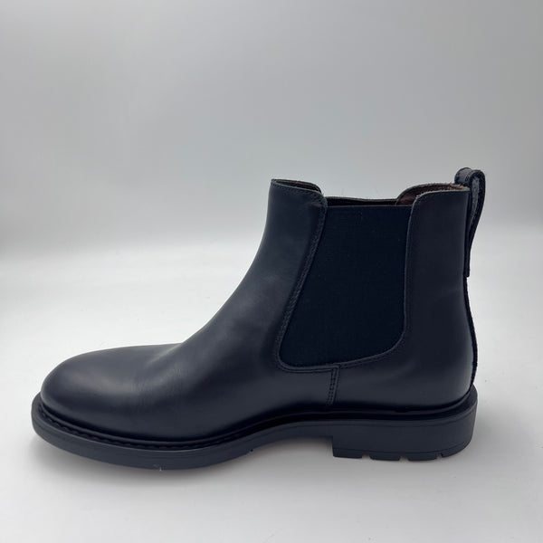 Stivaletto Nero Giardini - Chelsea nero con elastico laterale