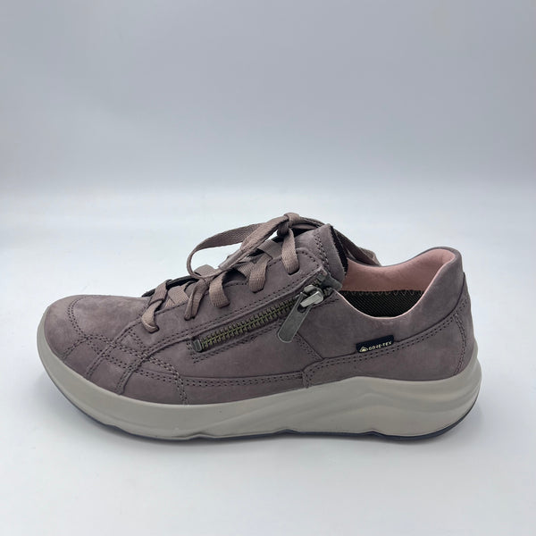 Sneaker Legero - Sneaker Gore-Tex in Camoscio Tortora / Taupe con Zip