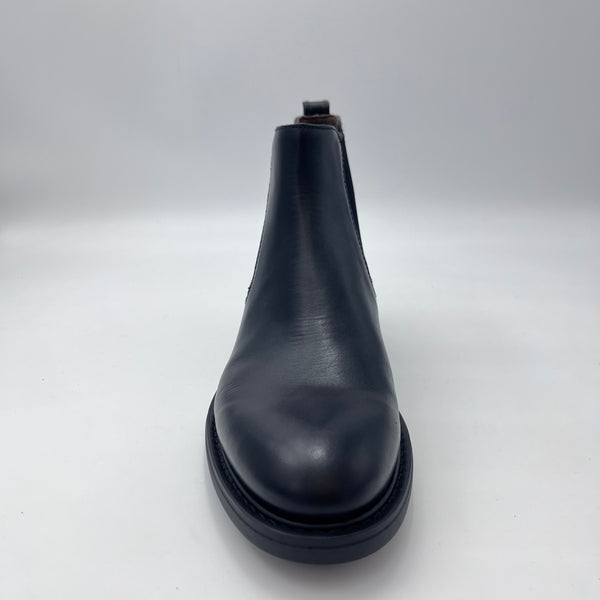 Stivaletto Nero Giardini - Chelsea nero con elastico laterale
