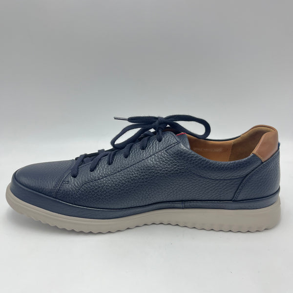 Sneaker Mephisto - Scarpa Low Top Vera Pelle blu