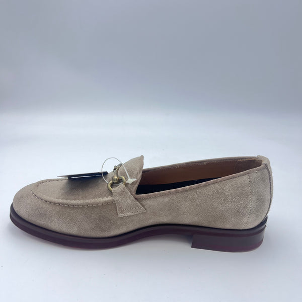 Mocassino Jackal - Scamosciato Beige con Morsetto Dorato