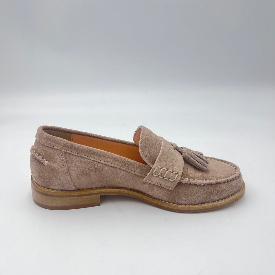 Xkermes mocassino - Mocassino Tassel in Camoscio