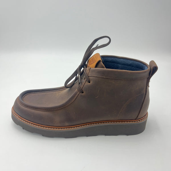 Polacchino Docksteps - Wallabee in Pelle Marrone