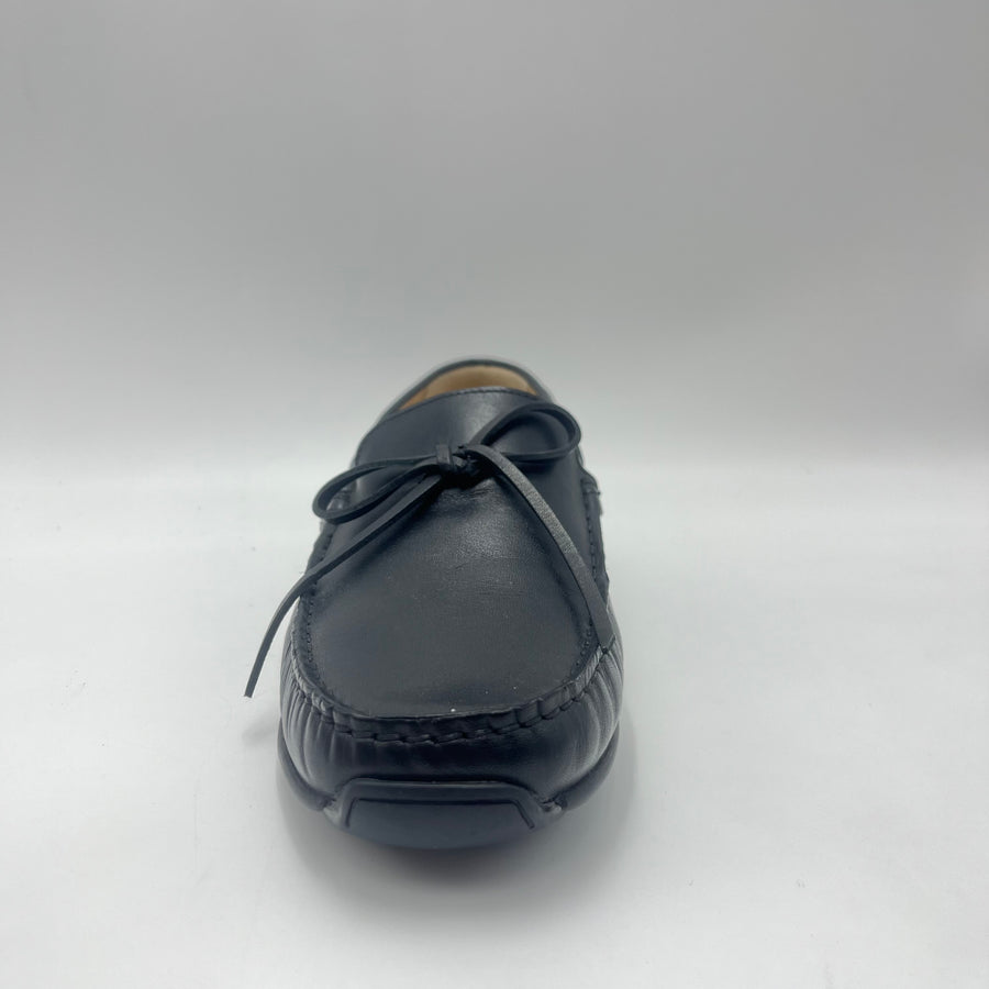 Mocassino Studio Mode - Mocassino Driver con Laccetto in Pelle Nera
