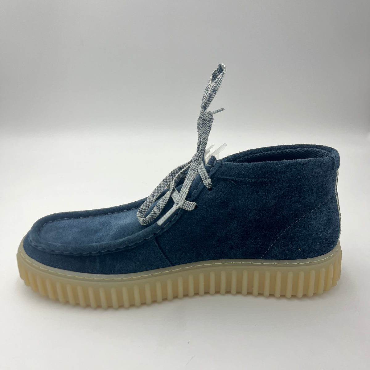 Polacchino Clarks Torhill Hi - Camoscio Blu