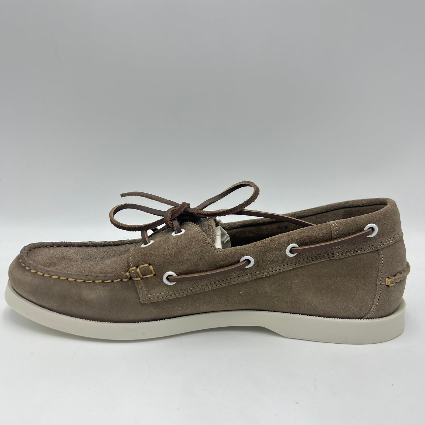 Boat Shoe Docksteps - Scarpa Suede Taupe/Grigio