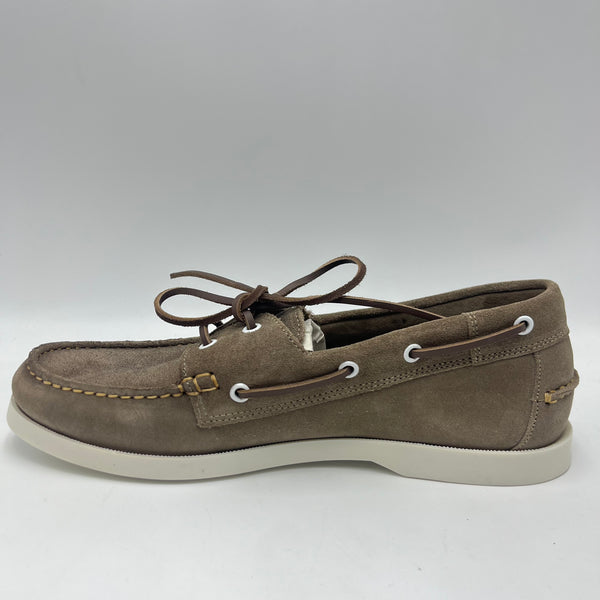 Boat Shoe Docksteps - Scarpa Suede Taupe/Grigio