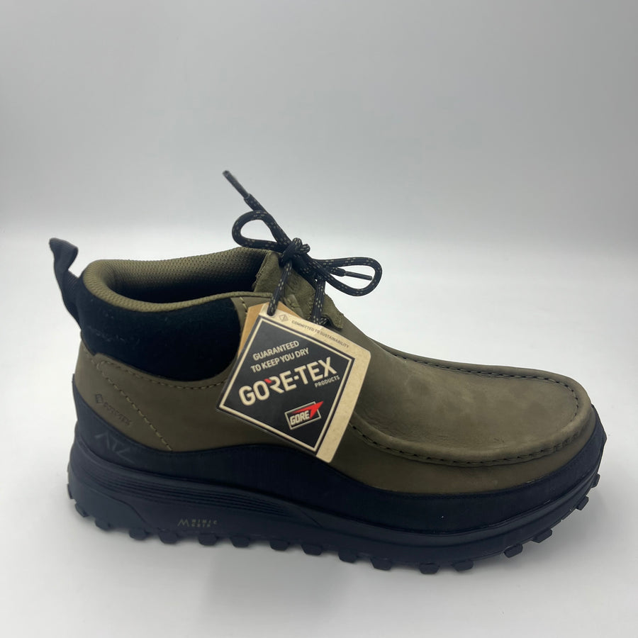Polacchino Clarks ATL Trek Wally GTX - Nabuk Verde Oliva — vista 3