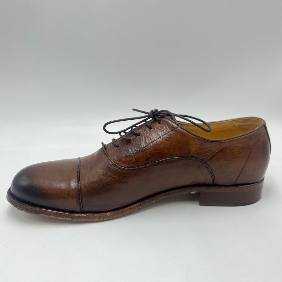 Oxford Exton - Stile Francesina Vera Pelle Soft Legno