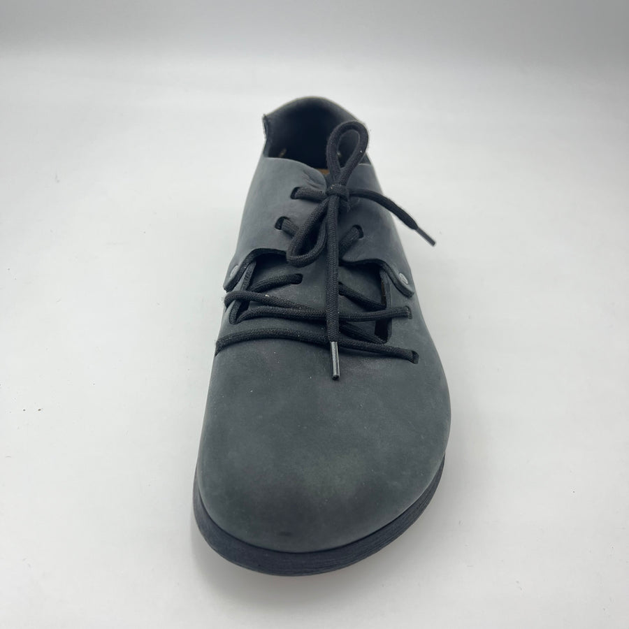 Birkenstock Montana - Scarpa Stringata in pelle nera