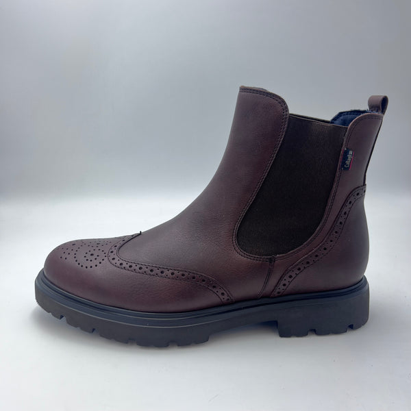 Callaghan Stivaletto - Chelsea / Brogue Marrone Scuro