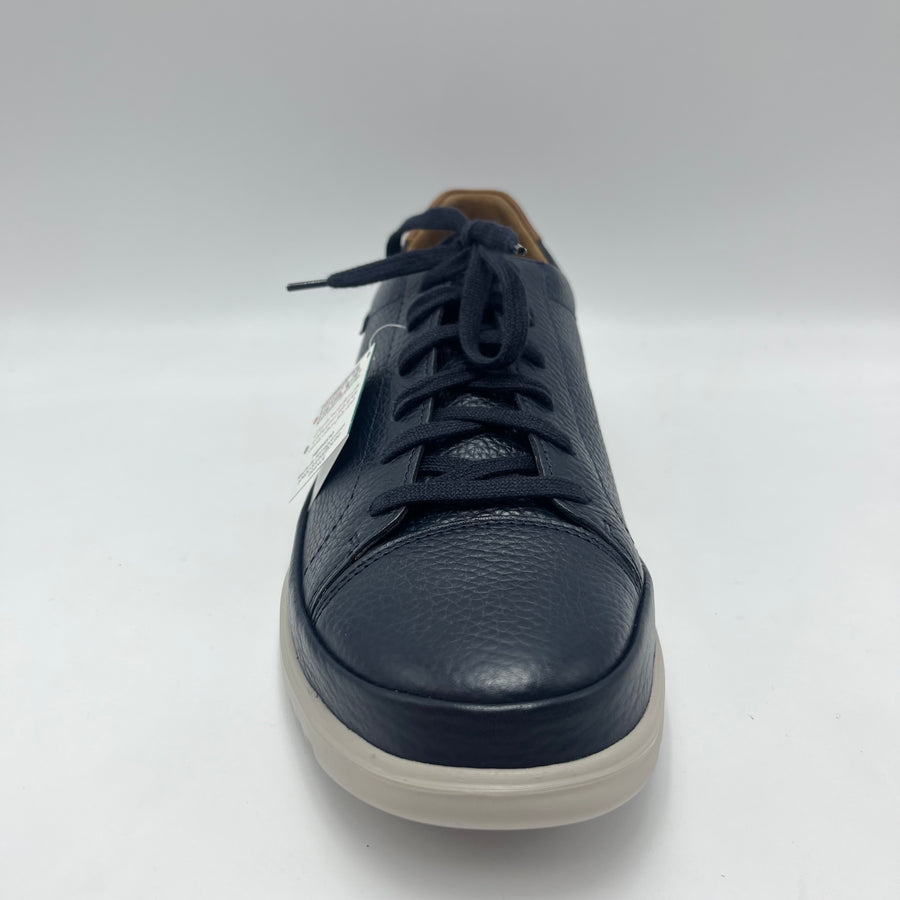 Sneaker Mephisto - Scarpa Low Top Vera Pelle blu