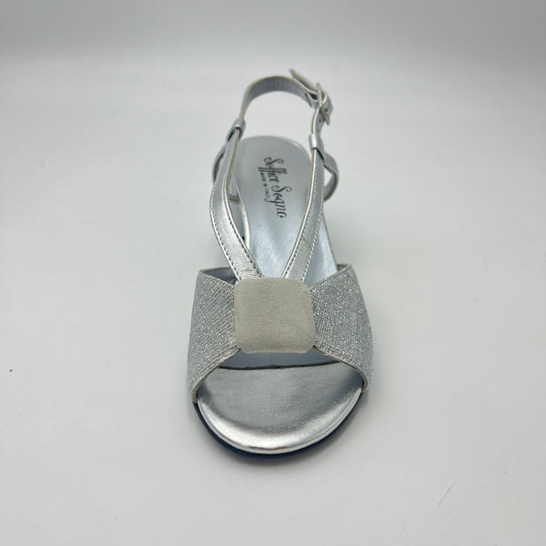 Sandalo Soffice sogno - Sandalo Argento Glitter