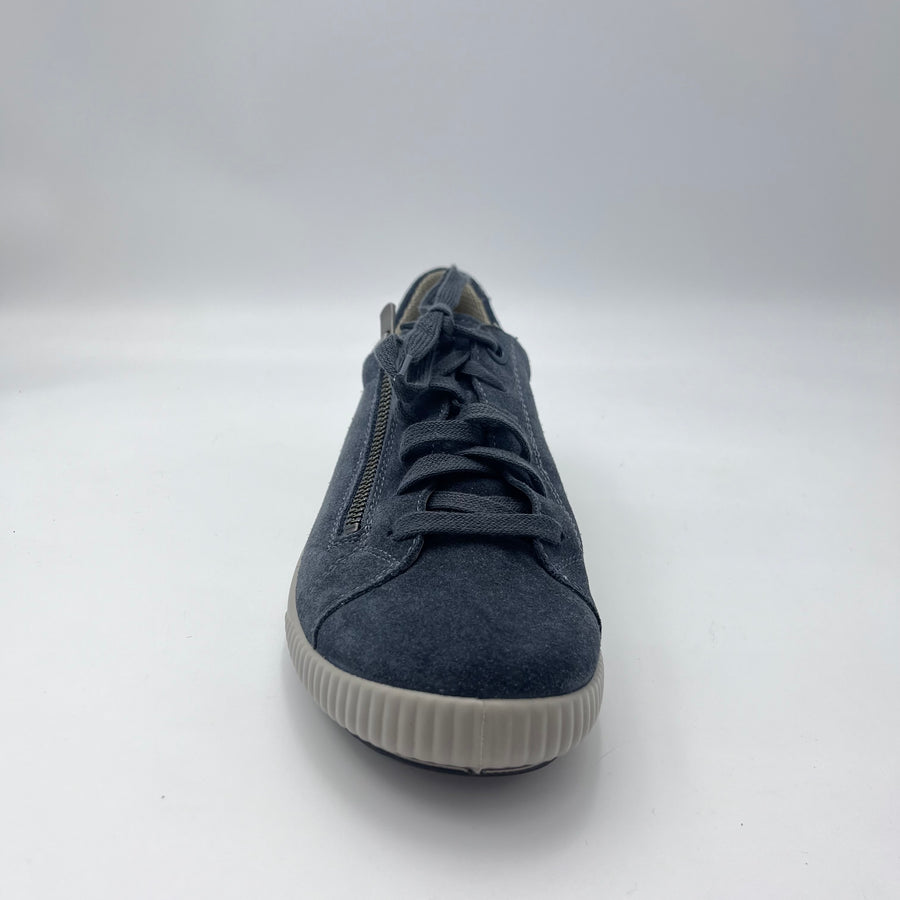 Sneaker Legero Tanaro 5.0 - Camoscio Blu con Zip — vista 2
