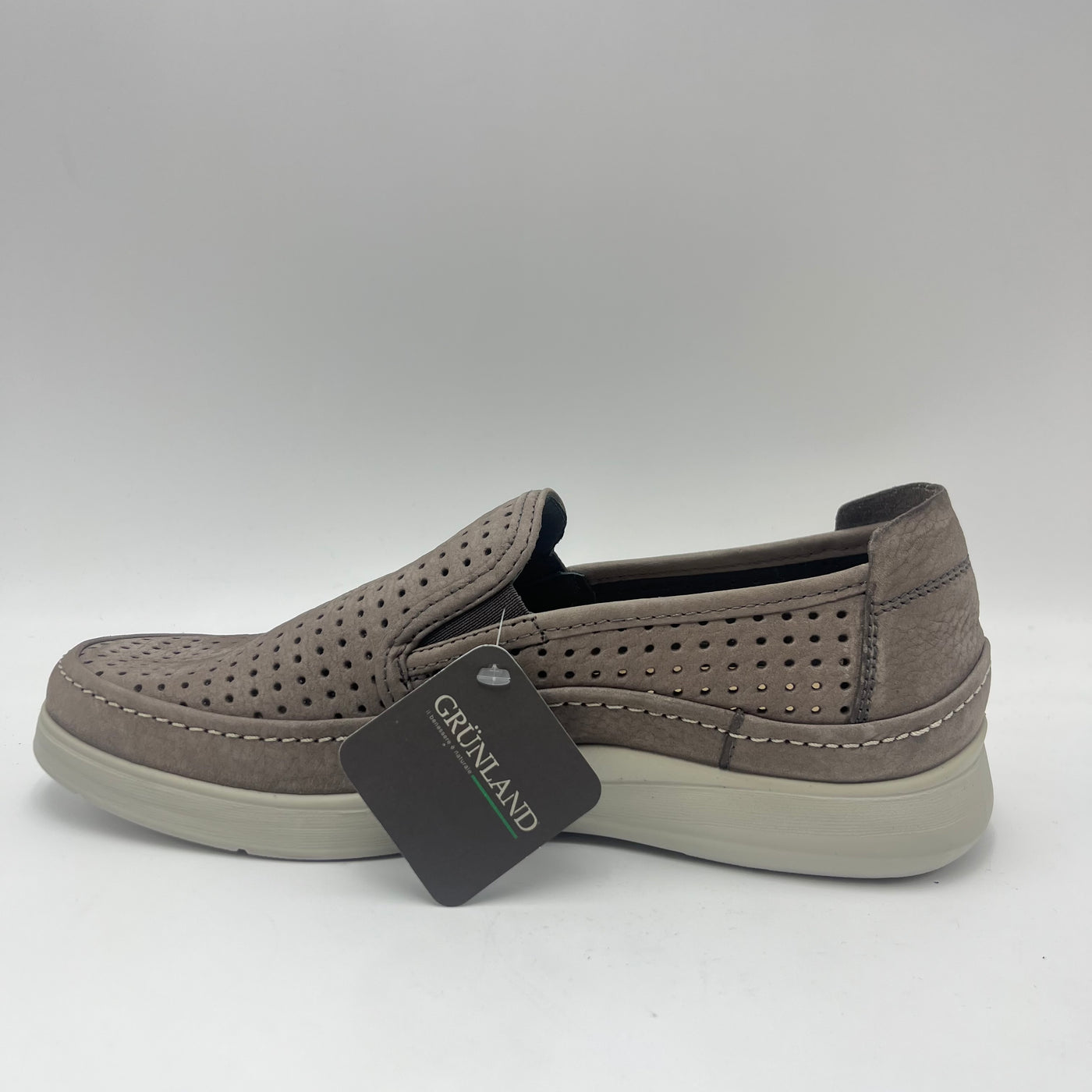 Mocassino Grunland - Scarpa Slip On Vera Pelle