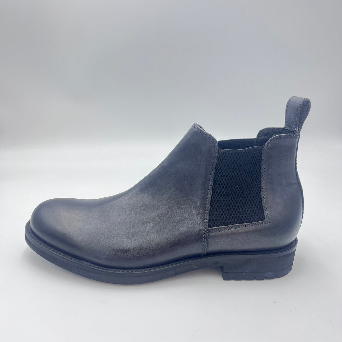 Jp. David Chelsea - Stivaletto Chelsea in Pelle Nera