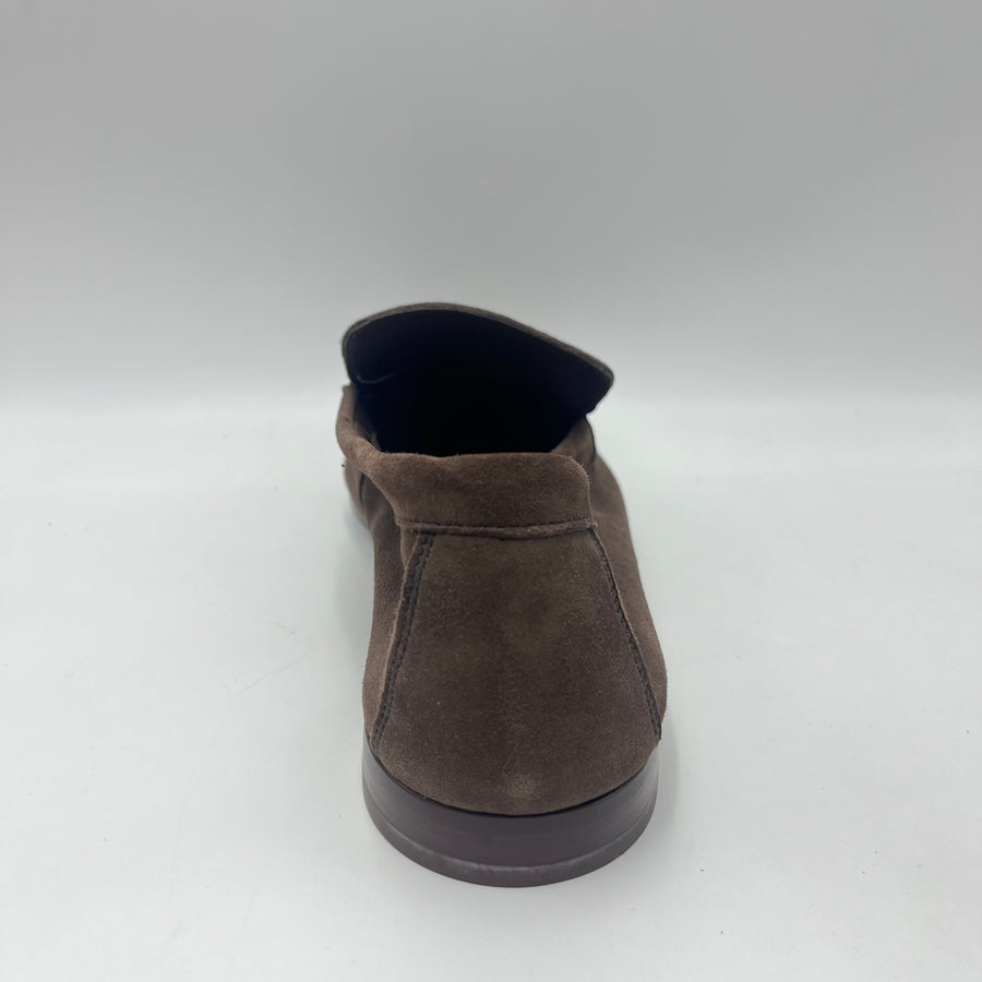 Mocassino Frau - Mocassino in Suede Testa di Moro con Nappa Classica