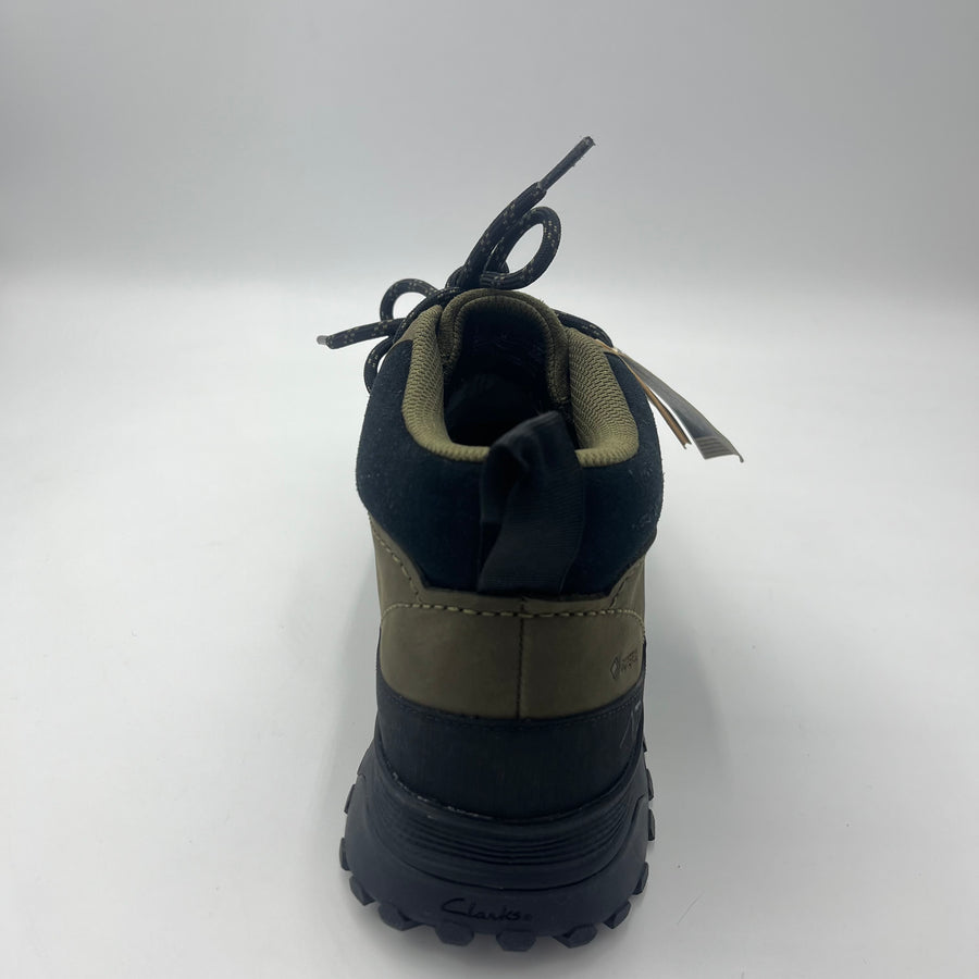 Polacchino Clarks ATL Trek Wally GTX - Nabuk Verde Oliva — vista 4