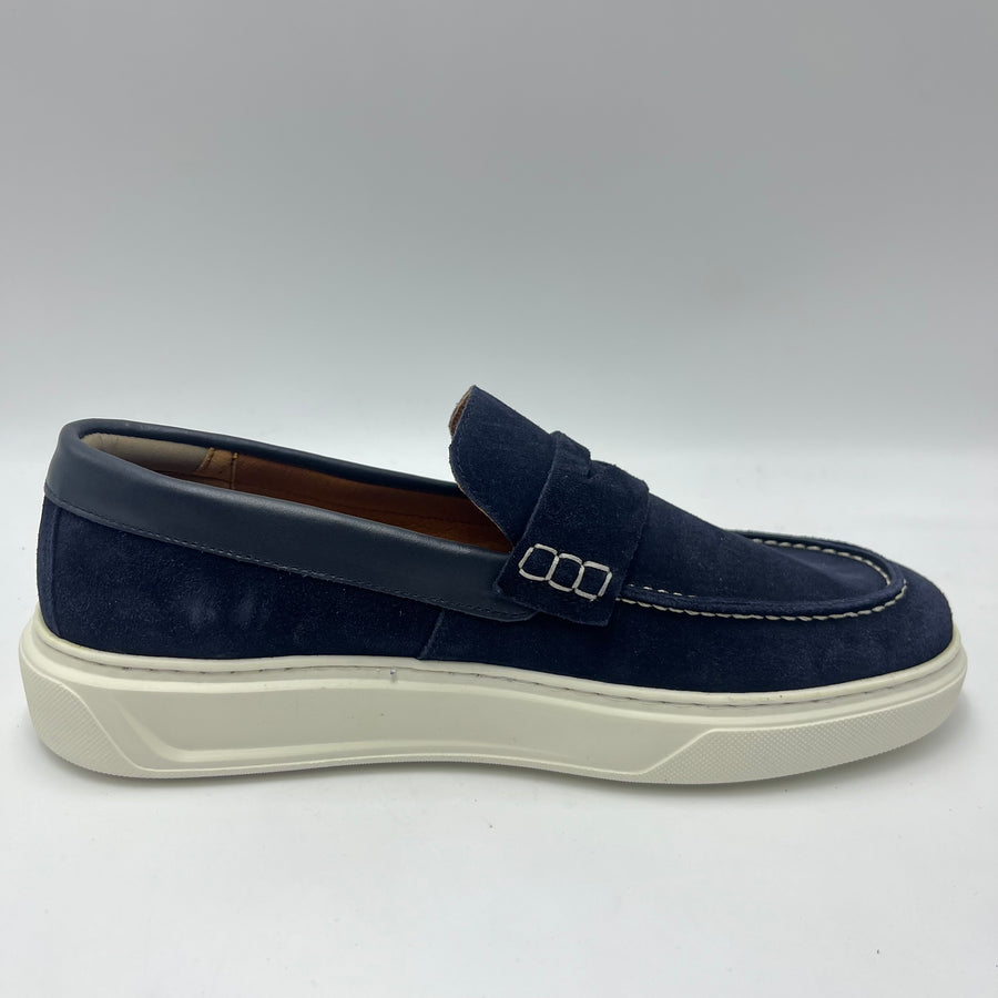 Mocassino Ambitious - Scarpa suede blu navy