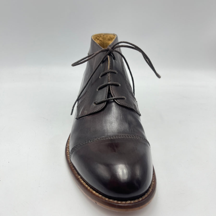 Polacchino Jp. David - Scarpa Polacchino Vera Pelle Marrone