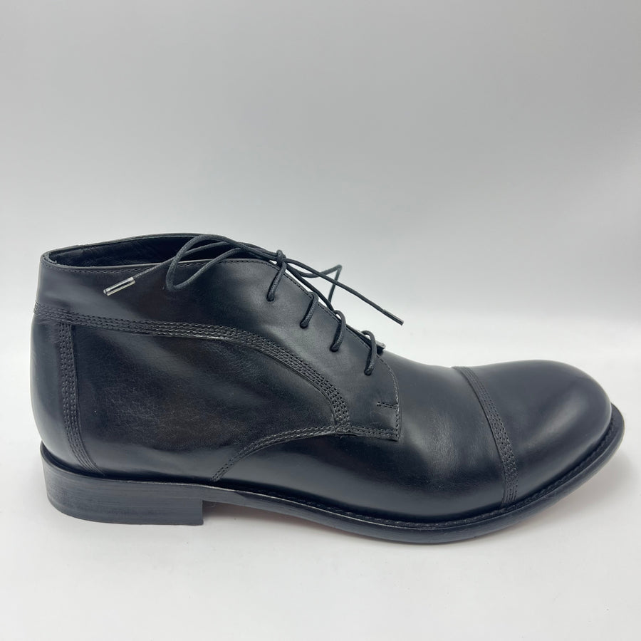 Polacchino Jp. David - Scarpa Polacchino Vera Pelle nero