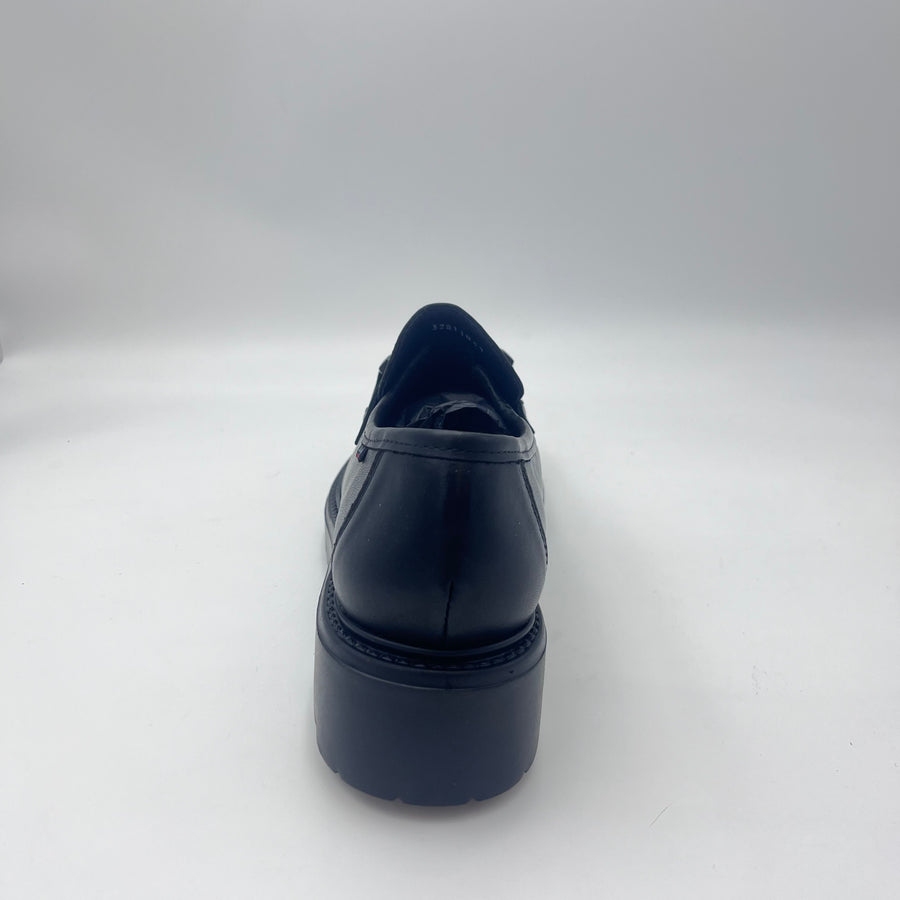 Callaghan Mocassino - Mocassino Chunky con Fibbia in Pelle Nera