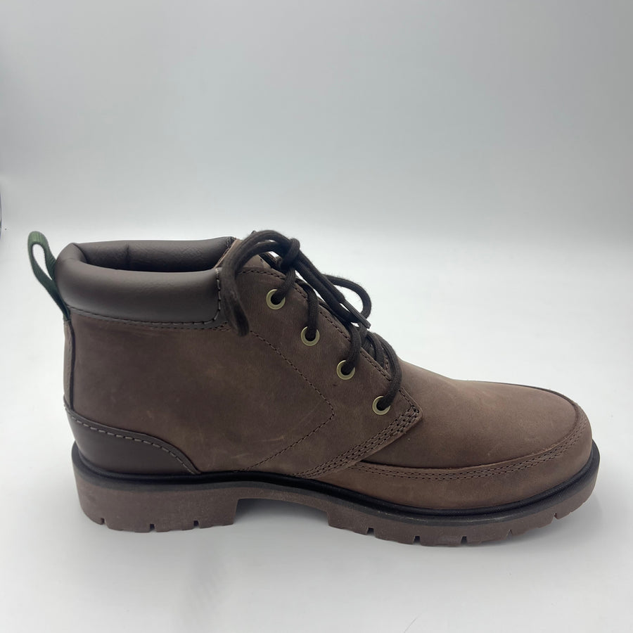 Stivaletto Clarks Stringato in Pelle Habana con Collo Imbottito — vista 3